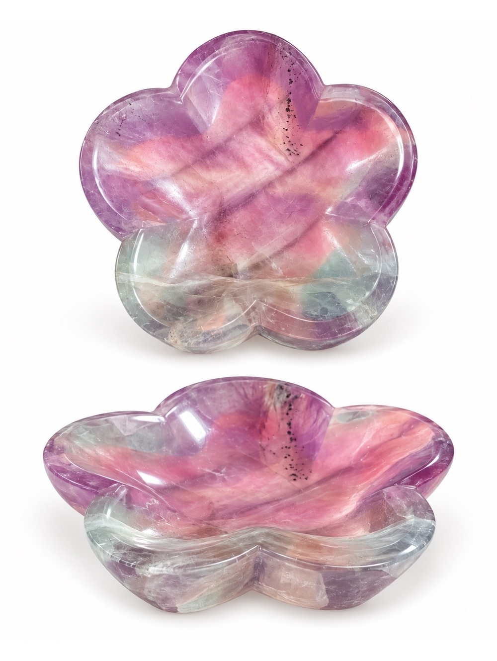 3.25” Fluorite Flower Bowl